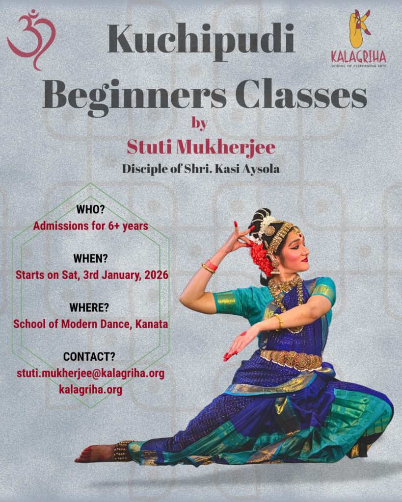 Kuchipudi Dance Classes - Kalagriha, Stuti Mukherjee